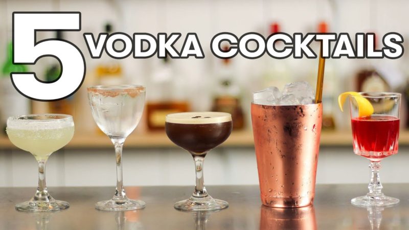 5 x EASY VODKA COCKTAILS (part 2)