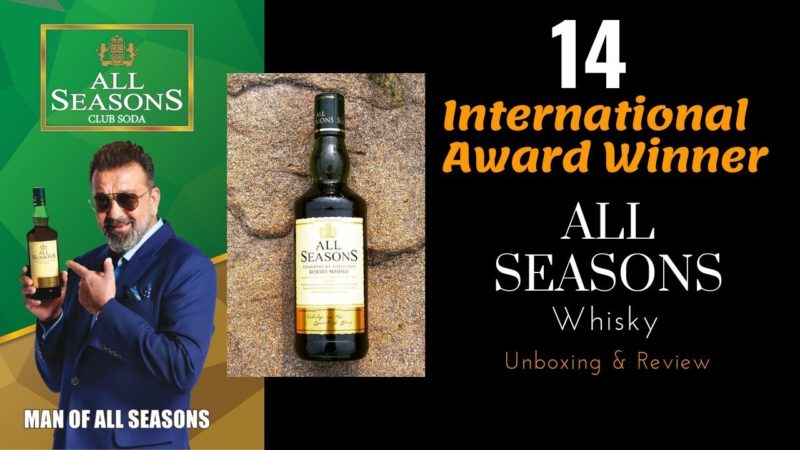 All Seasons Whisky Unboxing & Review in Hindi | Best Indian Whisky | Connoisseurs Collection