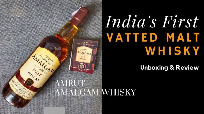 Amrut Amalgam Whisky Unboxing & Review, In Hindi | Amrut Whisky | Cocktails India | Dada Bartender