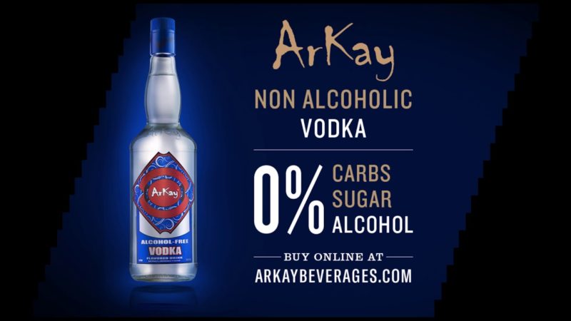 Arkay Vodka is a  Non Alcoholic Vodka