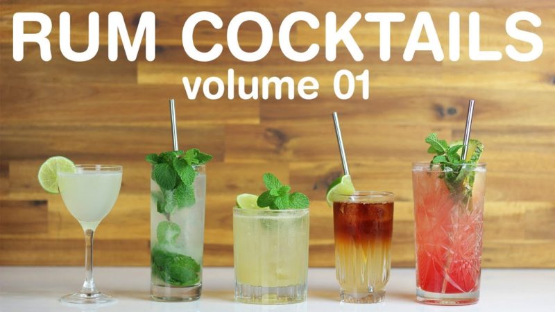 BEST RUM COCKTAILS - volume 01