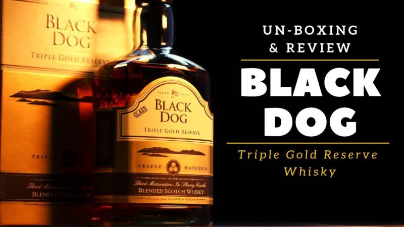 Black Dog Whisky Unboxing & Review in Hindi | Black Dog Triple Gold Reserve whisky Review |