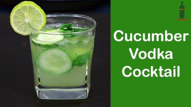Cucumber Vodka Cocktail | How to make this Vodka Recipe at Home