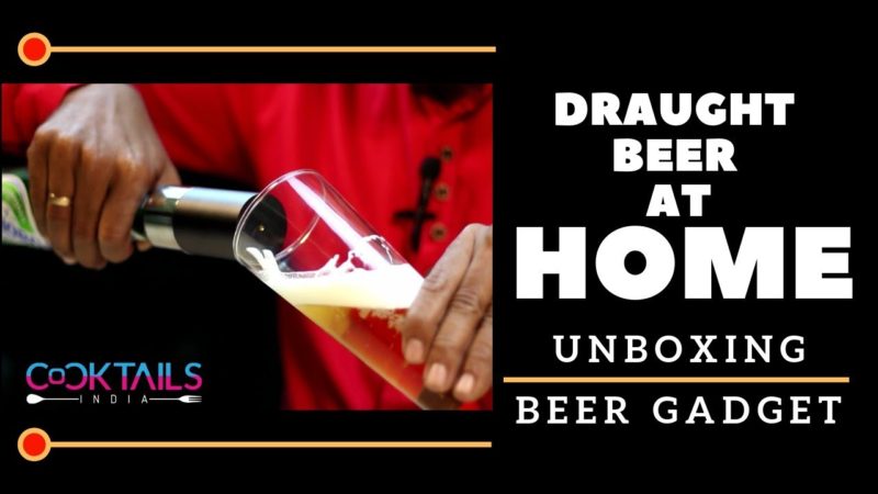Draught Beer at Home | Unboxing Beer Gadget | How to Drink Beer | Dada Bartender | Beer Gadget