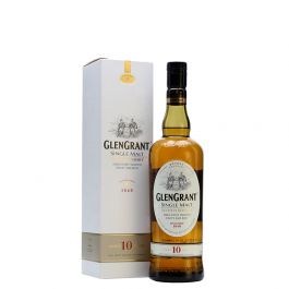 Glen Grant 10 Year Old Single Malt Whiskey - Duty Free - 1 Litre