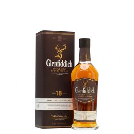 Glenfiddich18 Year Old Single Malt Whiskey - Duty Free - 1 Litre