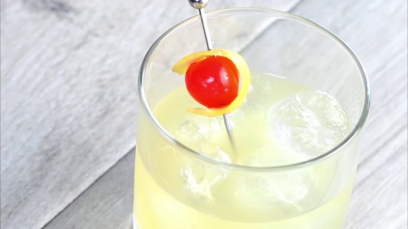 Homemade Whiskey Sour