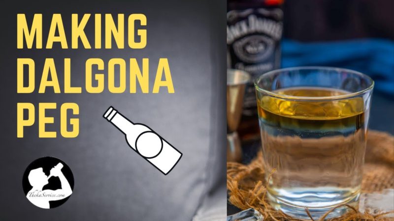 How To Make Dalgona Peg Whiskey - Latest Punjabi Trend