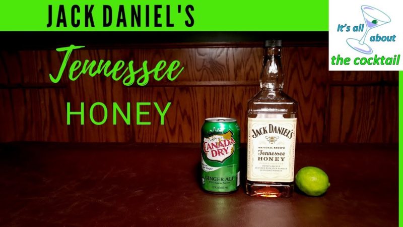 Jack Daniel's Tennessee Honey / home bartending / home mixology / simple cocktails